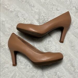 Clarks Classic Praline Women's Heels